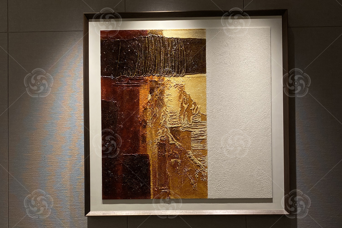 福建福清喜來(lái)登酒店作品  -- 漆畫